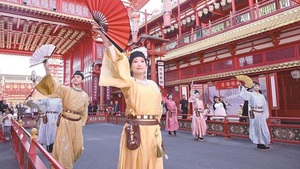 国庆假期,河头老街上演国风盛宴